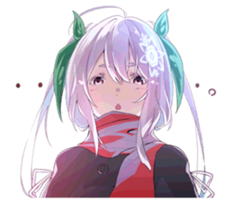 Girls of four seasons sticker #15777216