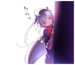 Girls of four seasons sticker #15777219