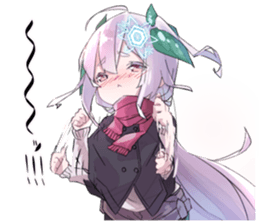 Girls of four seasons sticker #15777221