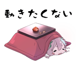 Girls of four seasons sticker #15777222