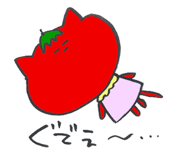 Ayako's Tomato Cat sticker #15777557