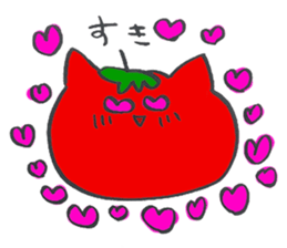 Ayako's Tomato Cat sticker #15777558