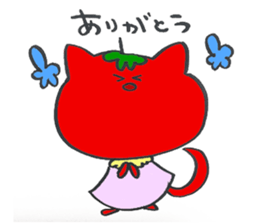 Ayako's Tomato Cat sticker #15777564