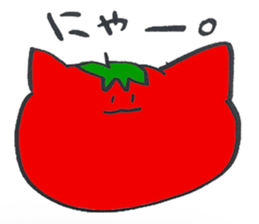 Ayako's Tomato Cat sticker #15777565