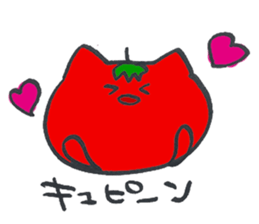 Ayako's Tomato Cat sticker #15777577