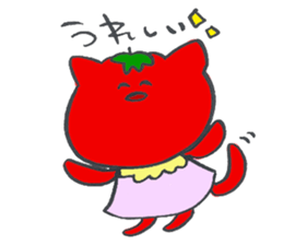 Ayako's Tomato Cat sticker #15777578