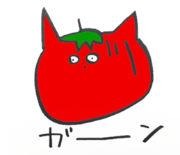 Ayako's Tomato Cat sticker #15777579