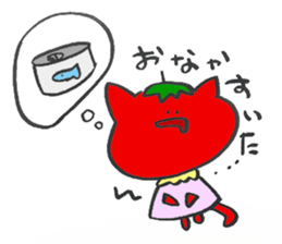 Ayako's Tomato Cat sticker #15777580