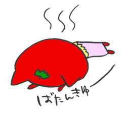 Ayako's Tomato Cat sticker #15777582
