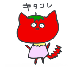 Ayako's Tomato Cat sticker #15777585