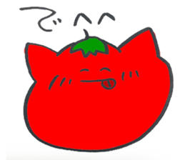 Ayako's Tomato Cat sticker #15777587