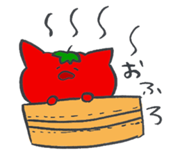 Ayako's Tomato Cat sticker #15777588