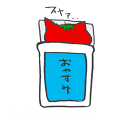 Ayako's Tomato Cat sticker #15777591