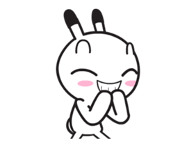 Zab the rabbit sticker #15777974