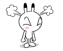 Zab the rabbit sticker #15777987