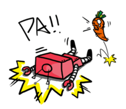 Robots need power sticker #15778327