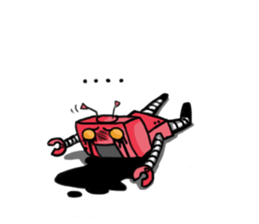 Robots need power sticker #15778328