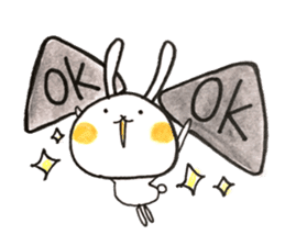 Cosplay rabbits and Poisonous fox sticker #15778890