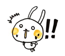 Cosplay rabbits and Poisonous fox sticker #15778895