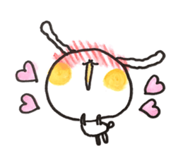 Cosplay rabbits and Poisonous fox sticker #15778904