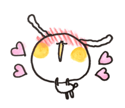 Cosplay rabbits and Poisonous fox sticker #15778904