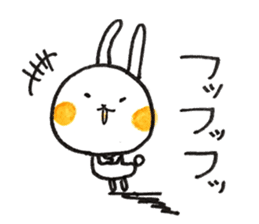 Cosplay rabbits and Poisonous fox sticker #15778920