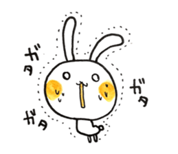 Cosplay rabbits and Poisonous fox sticker #15778927