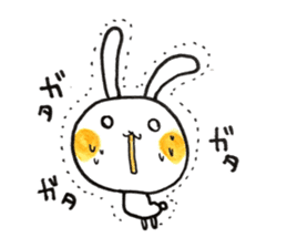 Cosplay rabbits and Poisonous fox sticker #15778927