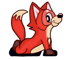Shang Ai 's little fox sticker #15779419