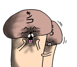A story of a certain mushroom 2 sticker #15779942