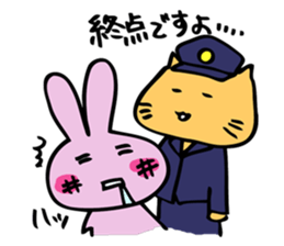 hebereke usagi Revised edition sticker #15780503
