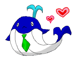 cute kujira sticker #15780562