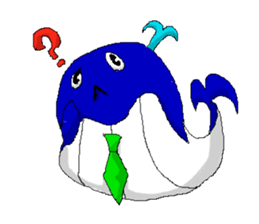 cute kujira sticker #15780569