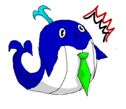 cute kujira sticker #15780576