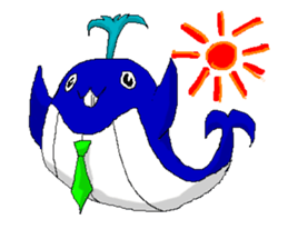 cute kujira sticker #15780579