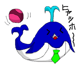 cute kujira sticker #15780583