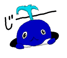 cute kujira sticker #15780585