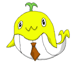 cute kujira sticker #15780586