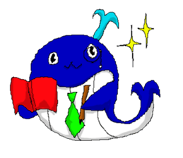 cute kujira sticker #15780588