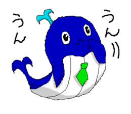 cute kujira sticker #15780596