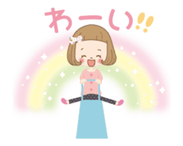 The sticker that a heart is excited sticker #15781857