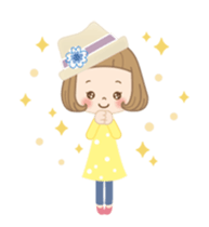 The sticker that a heart is excited sticker #15781864