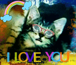 Lovely Cats #3 sticker #15782244