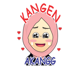 Widuri Nara : Cute Girl sticker #15782594