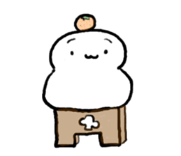 Ghost 'Mochi seals'2 sticker #15783760