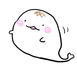Ghost 'Mochi seals'2 sticker #15783782