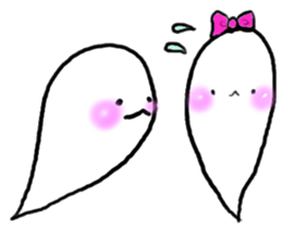 Ghost 'Mochi seals'2 sticker #15783792