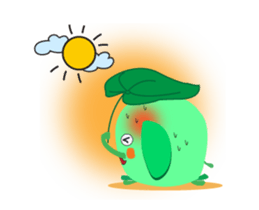 Interesting Midori-Elephant Animated sticker #15783821