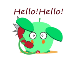 Interesting Midori-Elephant Animated sticker #15783822