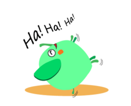 Interesting Midori-Elephant Animated sticker #15783824